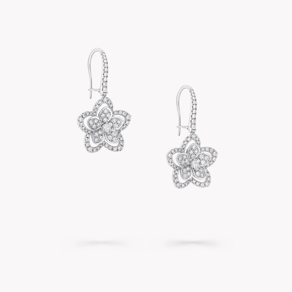 Wild Flower Diamond Earrings